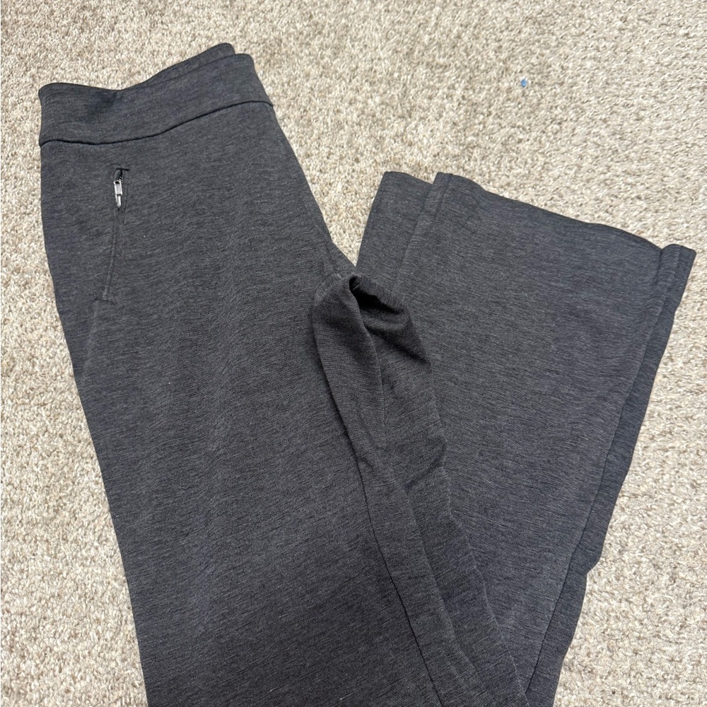 Cato Gray Knit Pull-On Pants